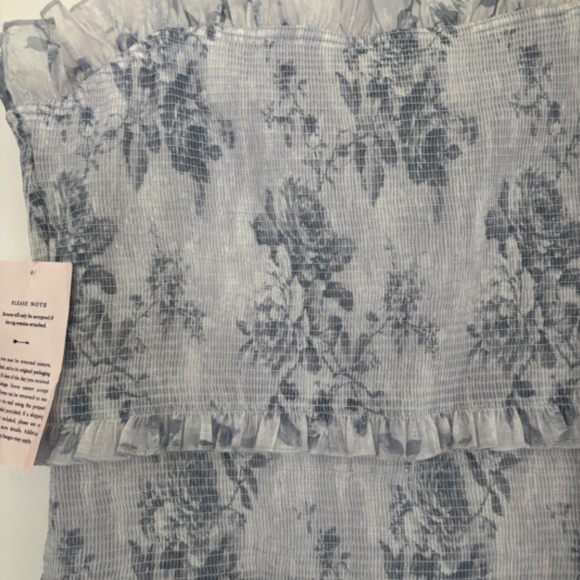 V Chapman Geranium Dress Light Blue 12 NWT - Picture 6 of 11